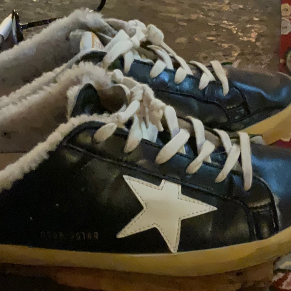 Golden Goose Sabots Super Star Smoking home